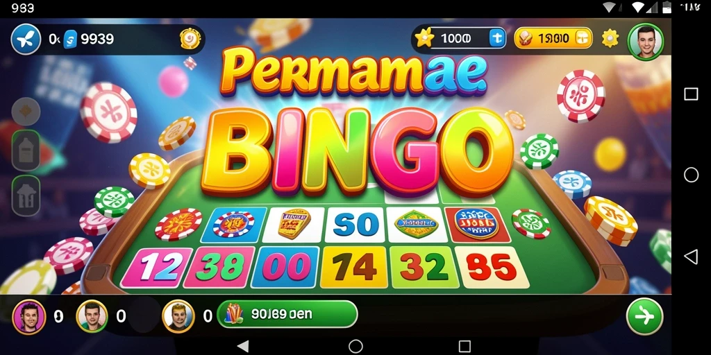 Gameplay Bingo yang seru dan interaktif di 9939.