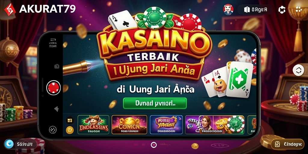 Tampilan memukau dari permainan Kasino di AKURAT79.