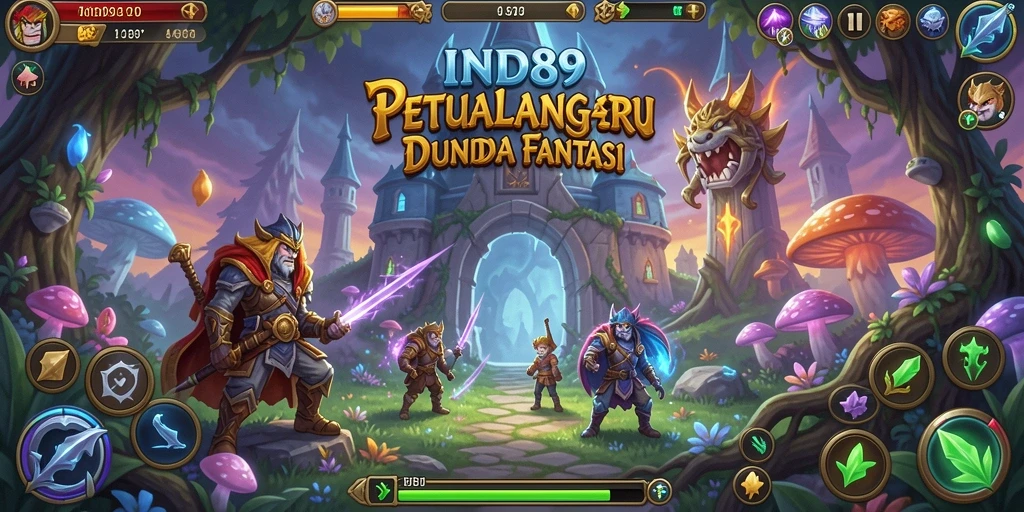 Tampilan gameplay IND89 yang memacu adrenalin dan penuh warna.