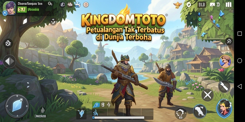 Tampilan gameplay seru di dunia terbuka KINGDOMTOTO.