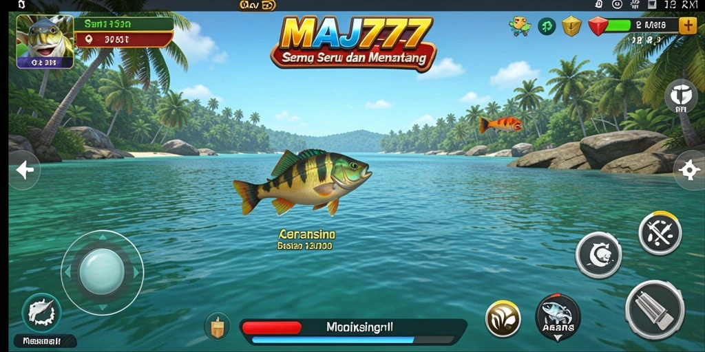 Tampilan utama gameplay MEJ777 yang seru dan menarik.
