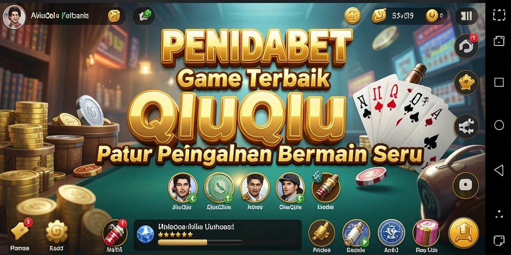 Tampilan gameplay QiuQiu yang mengasyikkan dan penuh strategi.