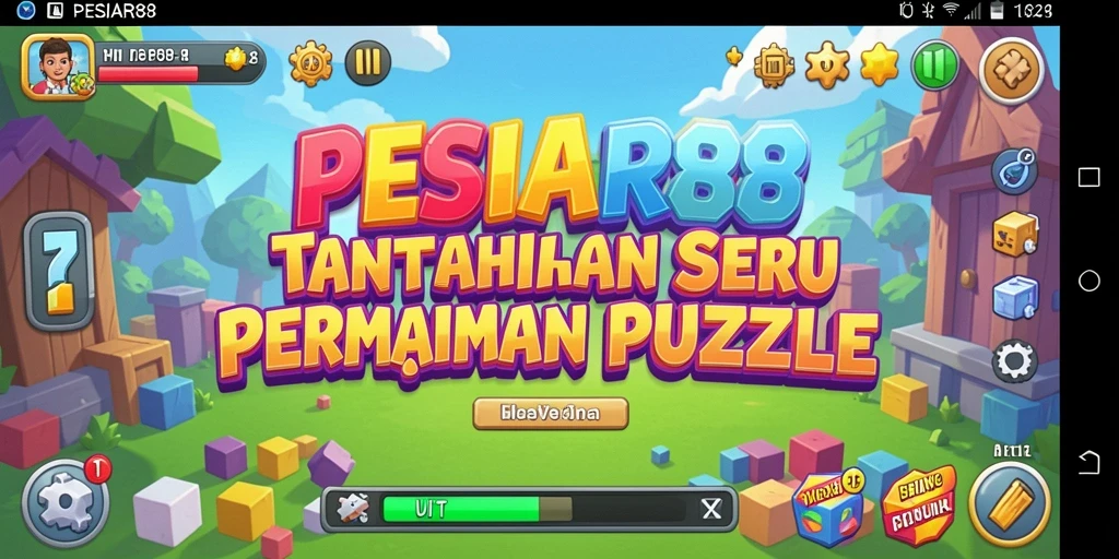 Gameplay menantang dan seru dalam PESIAR88.